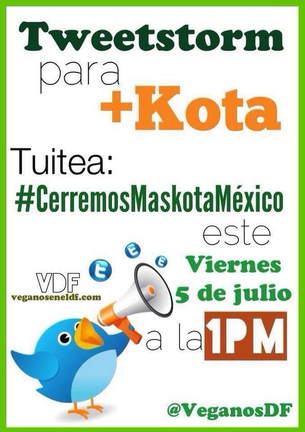 #CerremosMakotaMexico ! Me uno! 😁Después de ver el reportaje de como viven los perritos ahí!
