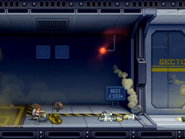 He volado 230m en un explosivo juego de Jetpack Joyride. ¿Alguien osa? bit.ly/rKuWqK