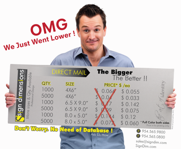 SignDimensions's tweet photo. I just posted it &amp; Our Prices went Lower !!
Order Now ! http://t.co/Vq3MqX8dRI