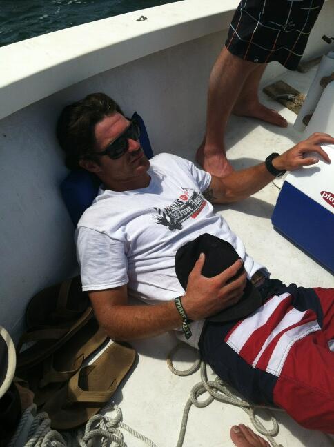 jdfay24's tweet photo. Fish aren't biting and the captain is seasick #SOS http://t.co/aCK7zbgFWD