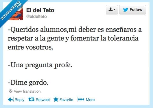 vistoenlasredes's tweet photo. Respeto y Tolerancia 101 por @eldelteto http://t.co/ySLWelTKQO http://t.co/2chaJn1DOQ