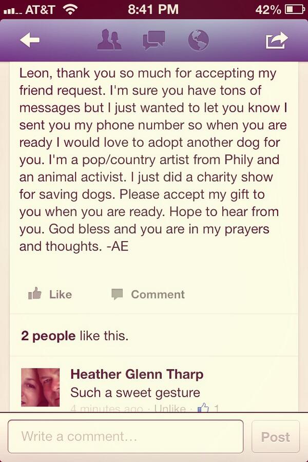 angelaeverwood's tweet image. My letter to #leonrosby ... &amp;lt;/3