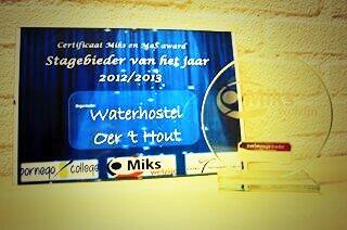 Oer 't Hout #grou beste stagebegeleider 2012/2013!