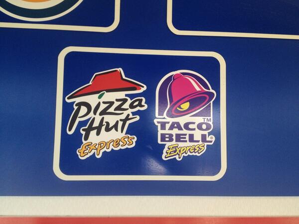 vdjhouse's tweet photo. “@marar14: Pizza Hut and Taco Bell, hey two perfect things, lets hang out under one roof” http://t.co/3jDBBzMpCB