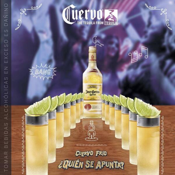 Abran paso tequileros se viene el fin de semana con Cuervo como invitado de honor! Hagámoslo sentir como en casa!