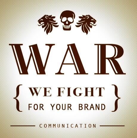 War_Comm's tweet photo. WE FIGHT FOR YOUR BRAND http://t.co/dBaPlgrDgy