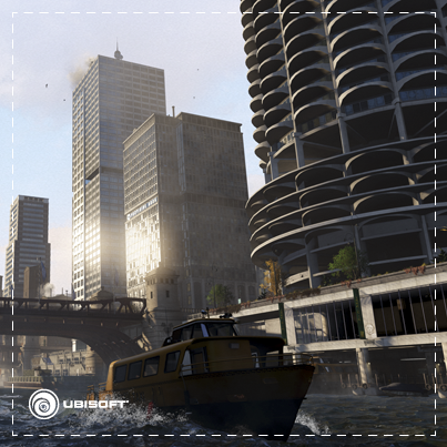 deuxième ville ? Pas après que Aiden Pearce est fini. Chicago est au centre chez Watchdogs: blog.ubi.com/?p=21877