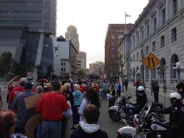 July second rally in San Francisco