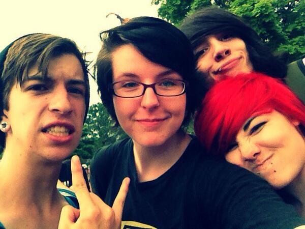 ahngryherbivore's tweet image. I met some great people today. Morgan and Mason I've known for quite awhile and @TheCandrian I just met :-)