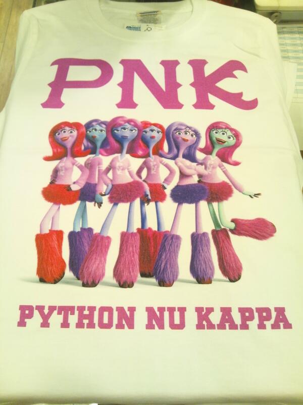 パニカムトーキョー 渋谷店 ピンク パイソン ニュー カッパ です 全身ピンクで女子なチームです かわいらしいかと思えば 豹変しちゃうみたいです 真ん中のリーダー核な彼女がキャリーです モンスターズユニバーシティ Pnk Http T Co Ed1azxht
