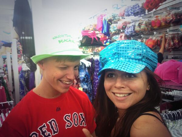 lilyghall's tweet image. My brother and I really know how to have a good time #yolo #fourthweek #lol