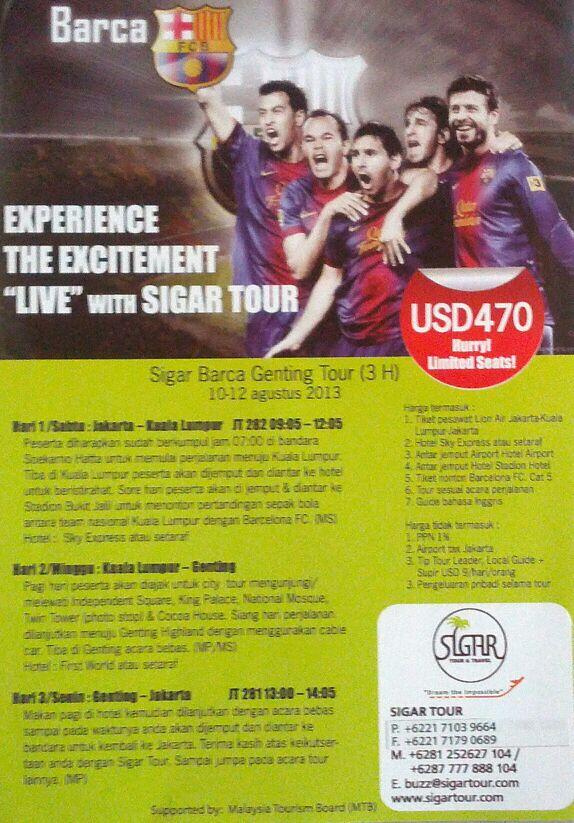 PenyaIndoBarca's tweet photo. Buat yg mau nonton Barça di Kuala Lumpur,cek ini #BarcaTourAsia http://t.co/srXTOxfmTk