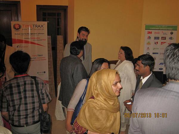 EfroTech's tweet photo. Day 2 @ the event's Tech Patner TimeTrax stall @ 10th HRM Congress '13. via @maverika @jaliawala @PASHAORG  #TimeTrax http://t.co/byNJp0yNVz