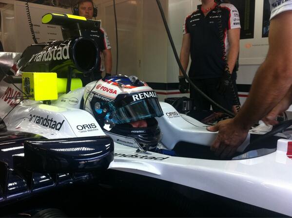 Bottas se prepara ...