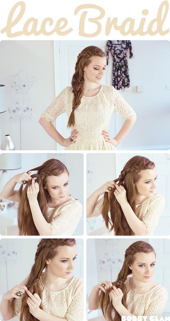 HairStyIes's tweet photo. Lace Braid. http://t.co/jEN72rl5N9