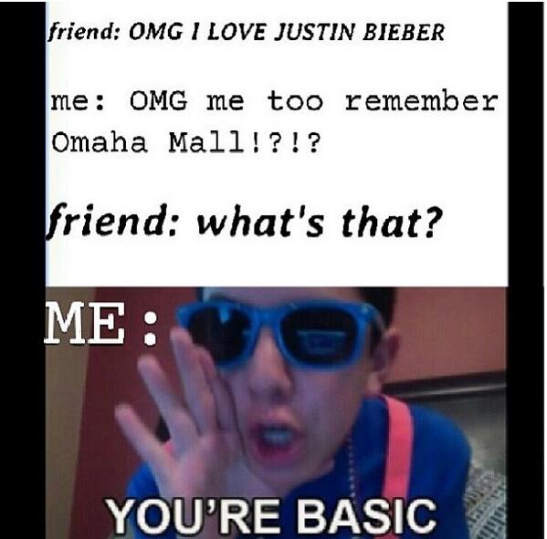 Vanity_Bieber14's tweet image. #yourbasic @LOHANTHONY #omahamall