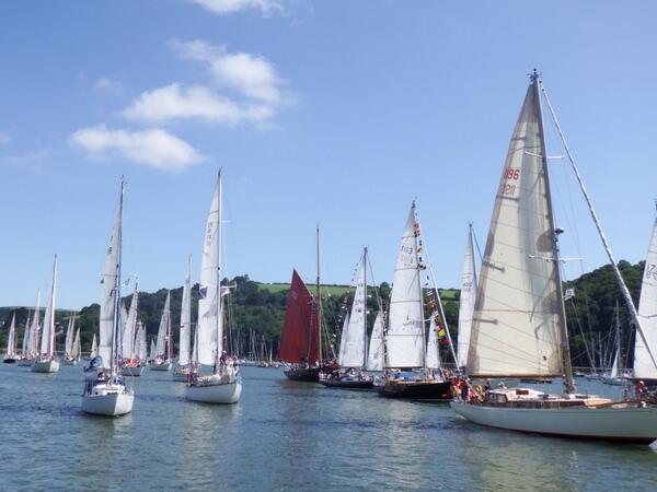 CCRegatta's tweet photo. Parade of sail this morning was fantastic. So great to see this many boats in the harbour http://t.co/LZXBjL7PFv