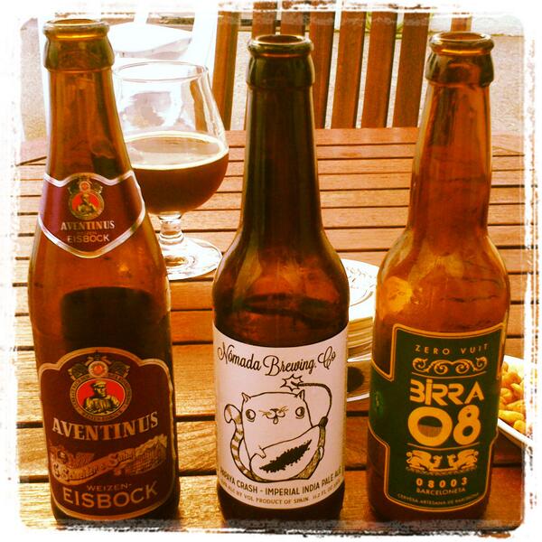 Judithpd's tweet image. Cervesa artesanal, quin gran invent!