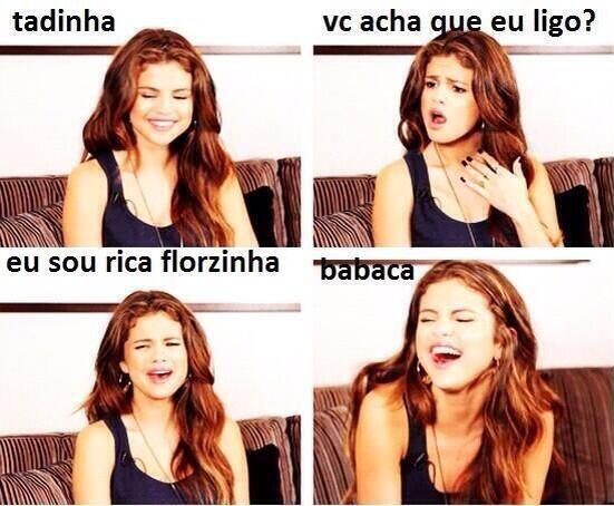 seIenatowrs's tweet photo. ``odeio a selena gomez, aquela cabeçuda chupa fama do caralho´´ http://t.co/zKG6doou3f