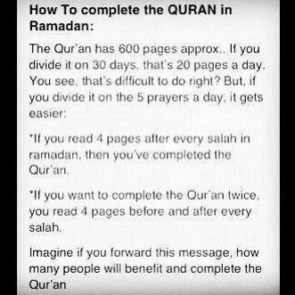 milkshaykhh's tweet photo. How to read the whole Quran easily this Ramadan! May Allah make it easy for us all! #Longing4Ramadan http://t.co/4o9MeUv7LY