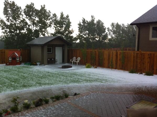 DerekBushman's tweet photo. Hail in coaldale ab 5min ago #abstorm http://t.co/UwD6KAguVy