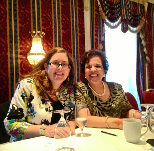 MeganDykeman's tweet image. Such an honour to meet @SenJaffer today @ #CSBA2013. 1 of the most inspirational women I have ever met. #SenCA