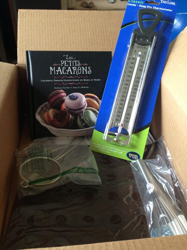 LauraChalupsky's tweet image. The excitement is real #bakingstuff #macarons