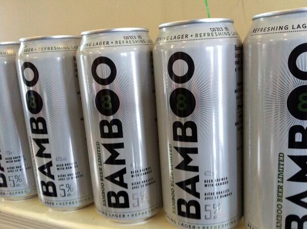 bamboobeers's tweet photo. It's finally here! Bamboo Beer! #beer #bamboo http://t.co/vO9iIVdyNb