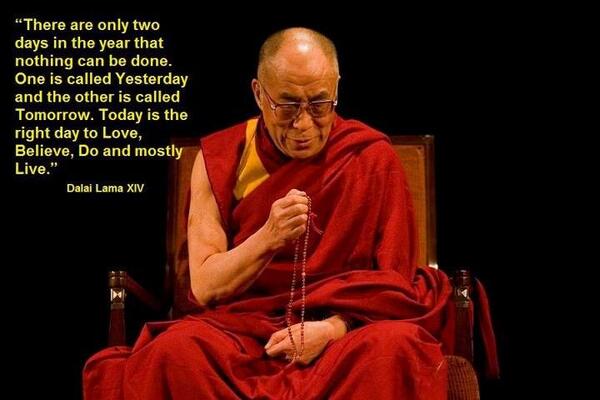 BarefootAtlas's tweet photo. #DalaiLama #birthday #wisemanwisewords http://t.co/MYEYy0vd5k
