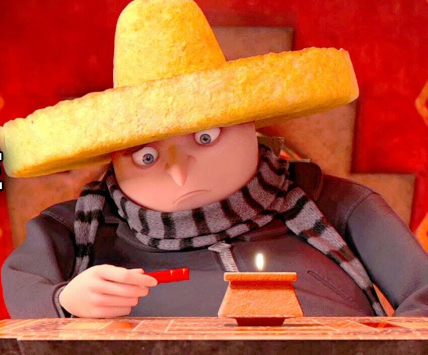 Dr Craig Canton Is It Weird That I Want A Chip Hat Filled With Guacamole Like Gru S Despicableme2 Ediblelids Http T Co Jyhbaro4xp Twitter