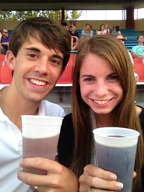 pksearle's tweet photo. It's not MLB but you can't beat $3.50 craft beer, 79 degrees, and 6th row seats with @samspecchio #wichitawingnuts http://t.co/8GHIE5iZpP