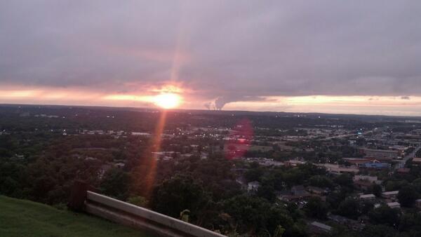 thechiefs's tweet image. @FakeJimFake sure is nice up here at The Club! #orangeroll