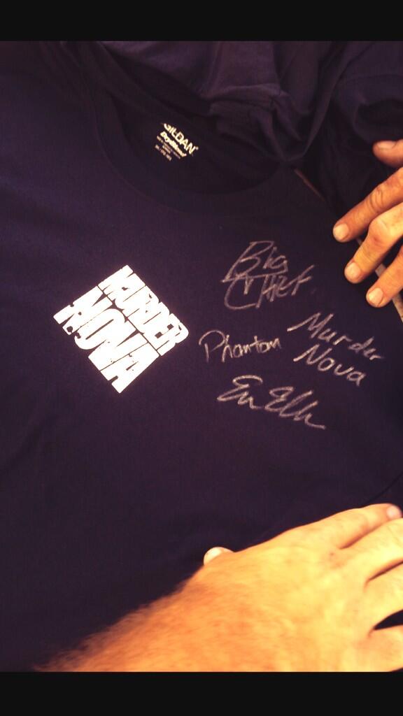 Mrphantom405's tweet photo. Gave my first autograph today with @murdernova and @BigChiefOKC...no big deal lol http://t.co/LdxGrj40Pl