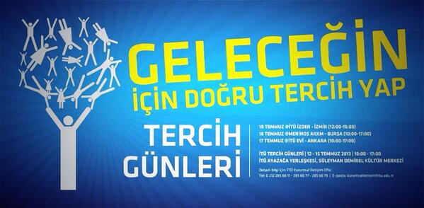 İTÜ tercih günleri başlıyor....