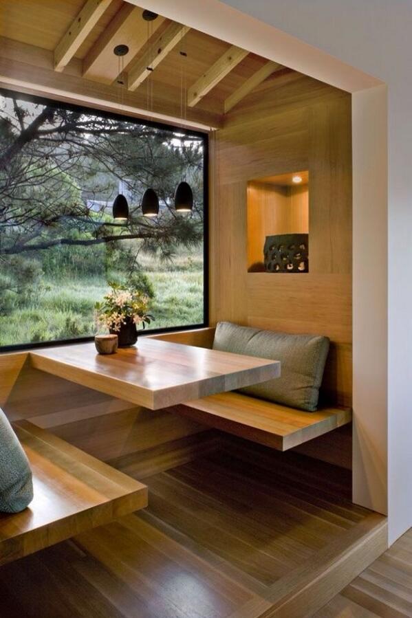 I'm not into nooks but this is just too sweet (via @architectdaily)