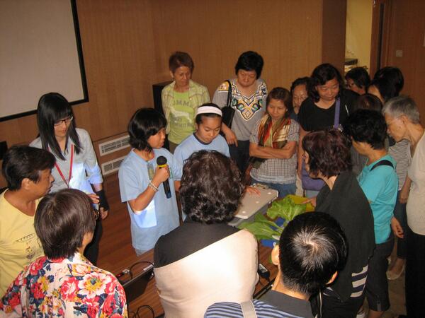 It is nice to teach people D-I-Y hydroponics.