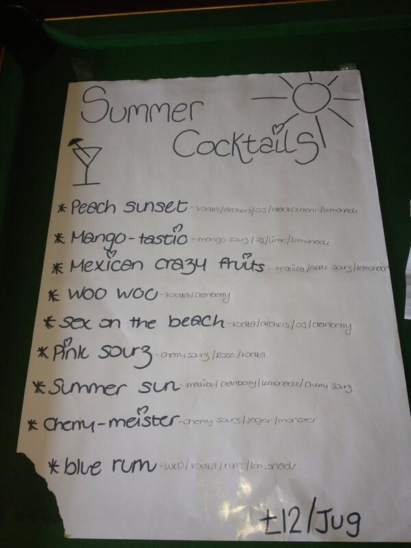 🍸Choose your cocktail and join us <a href="/packhorse_pub/">The Packhorse Pub</a> ☀☀