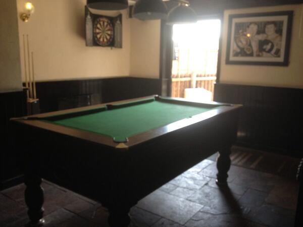 Pool table and dart area :)
