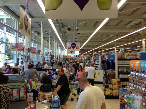 Every Checkout Open! MMM for our customers! #teamAbbey winning on trade and service today :)