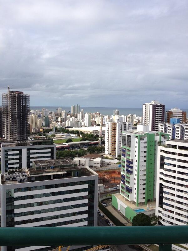 Vista do hotel Mercuri em Pituba Salvador Bahia