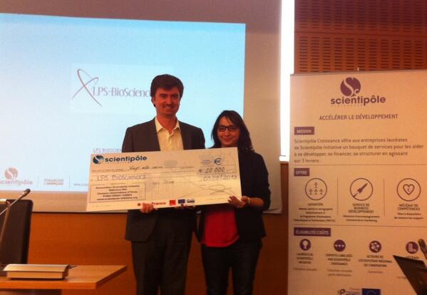 Scientipôle soutient une nouvelle fois LPS-Biosciences pour préparer notre Business développement, merci Laurence !