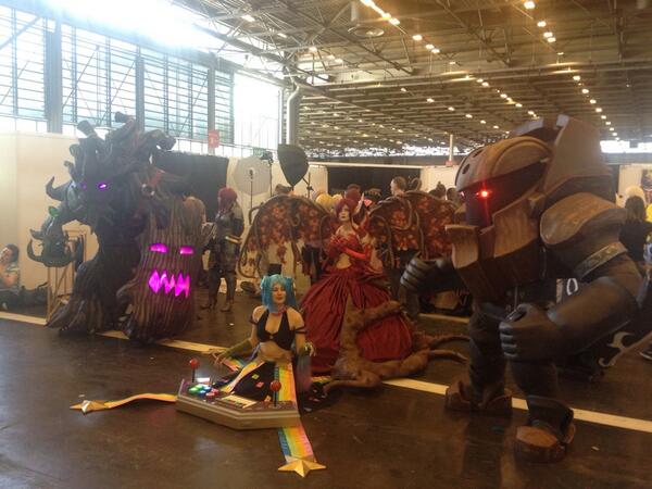 RamenParaDos's tweet image. #Cosplay #leagueoflegends #MAOKAI #NAUTILUS #SONA #MORGANA #lol #japanexpo