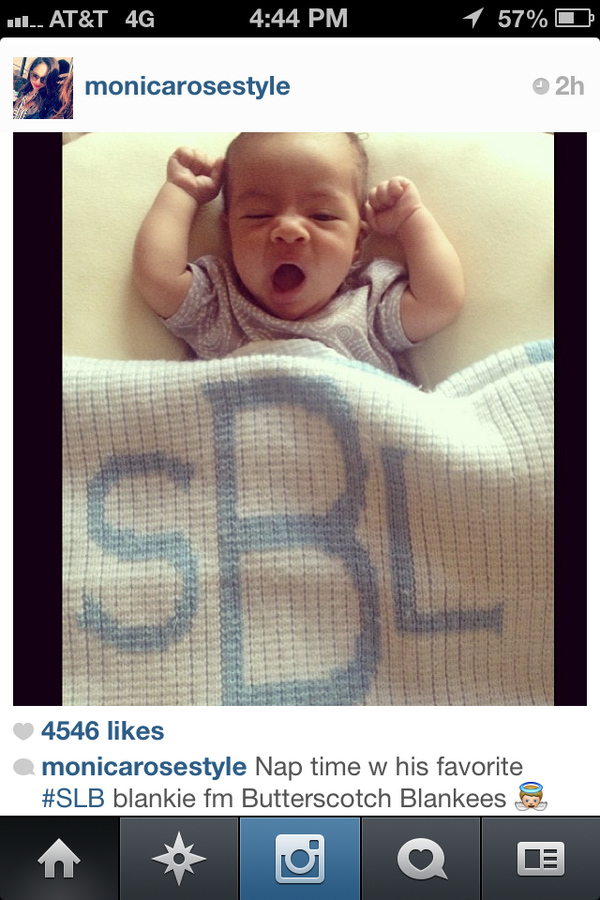 Celebrity stylist <a href="/MonicaRoseStyle/">Monica Rose</a> loves Butterscotch Blankees!