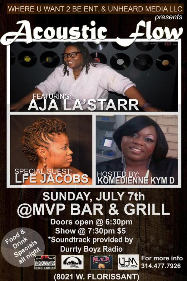 gotrefuge's tweet photo. Join me tonight for Acoustic Flow at MVP Bar and Grill.  Doors open at 6:30, $5 cover... http://t.co/VVRgS2pRGZ