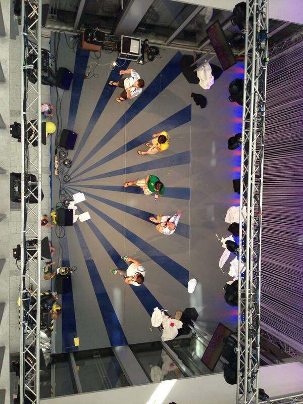 Acapella rockt! Auf der Bühne im Haus am Tor beim #SWR Sommerfest