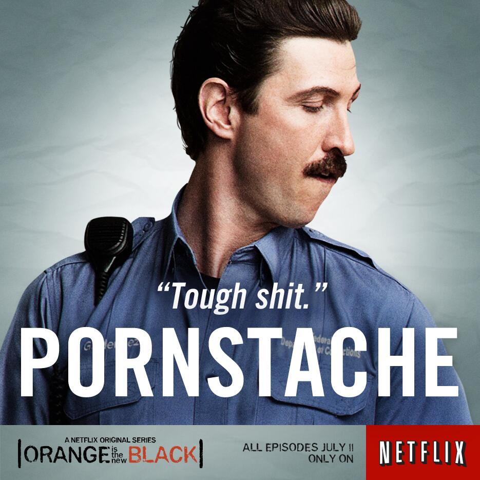 Orange Is The New Black Pornstache