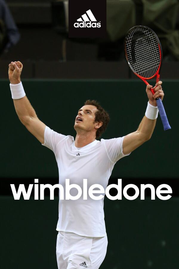 After the hurt, pain and tears. He came back. Stronger. Faster. Better. #allinformurray the 2013 Wimbledon Champion