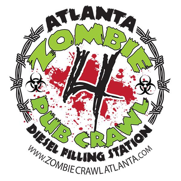 3 weeks til a butt ton of #zombies invade #atlanta for the 4th Annual ZombieCrawlAtlanta.com #dragoncon #walkingdead