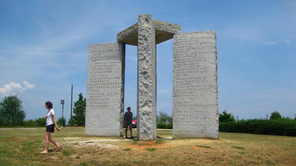 GARoadTrip's tweet image. Ever seen the Georgia Guidestones? $10 gets you digital copy of film &amp;amp; your name in credits! kickstarter.com/projects/crook…