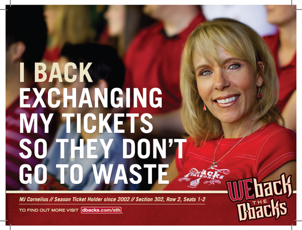 Dbacks's tweet photo. 5 mins left to let us know what your favorite #DbacksSTH perk is. MJ Cornelius' is the ticket exchange. What's yours? http://t.co/2TUmLMOST2